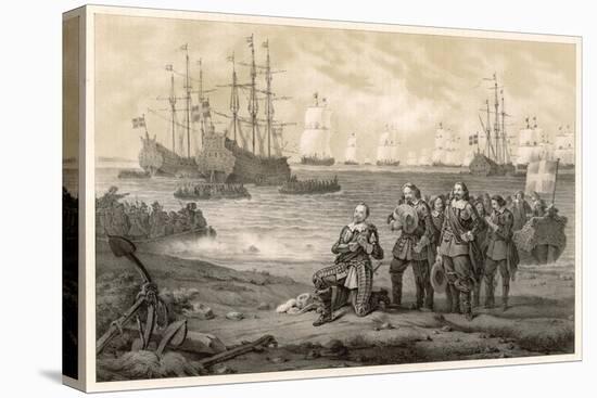 Gustaf Adolf King of Sweden Lands at Usedom-C.a. Dahlstrom-Stretched Canvas