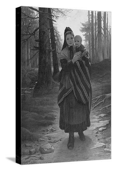 Stretched Canvas Print, , large