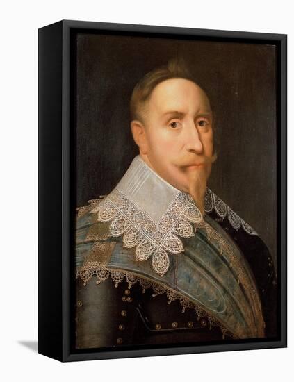 Gustav II Adolf, King of Sweden, 1624-Jacob Hoefnagel-Framed Stretched Canvas