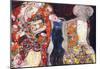 Gustav Klimt Adorn the Bride with Veil and Wreath Art Print Poster-null-Mounted Poster