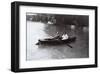 Gustav Klimt and Emilie in a Rowboat-null-Framed Giclee Print