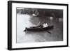 Gustav Klimt and Emilie in a Rowboat-null-Framed Giclee Print