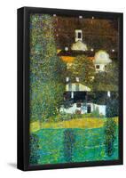 Gustav Klimt Castle Chamber at Attersee II Art Print Poster-null-Framed Poster