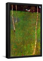 Gustav Klimt Farmhouse Large Art Print Poster-null-Framed Poster