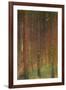 Gustav Klimt Fir Forest II-null-Framed Art Print