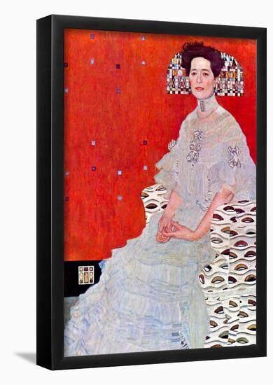 Gustav Klimt Fritza Reidler Art Print Poster-null-Framed Poster