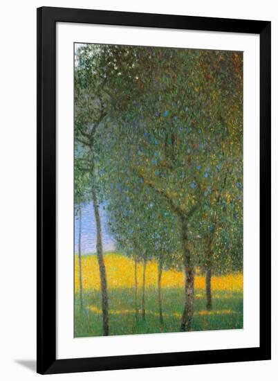Gustav Klimt Fruit Trees-Gustav Klimt-Framed Art Print