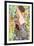 Gustav Klimt Lady with Fan-Gustav Klimt-Framed Art Print