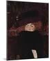 Gustav Klimt (Lady with Hat and Feather Boa) Art Poster Print-null-Mounted Poster