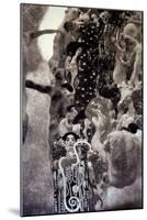 Gustav Klimt Medicine Print Poster-null-Mounted Poster