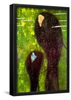 Gustav Klimt Mermaids Art Print Poster-null-Framed Poster