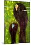 Gustav Klimt Mermaids Art Print Poster-null-Mounted Poster