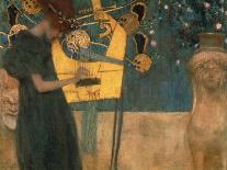 Lady with a Fan-Gustav Klimt-Art Print