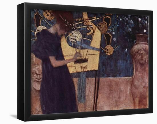 Gustav Klimt (Music) Art Poster Print-null-Framed Poster