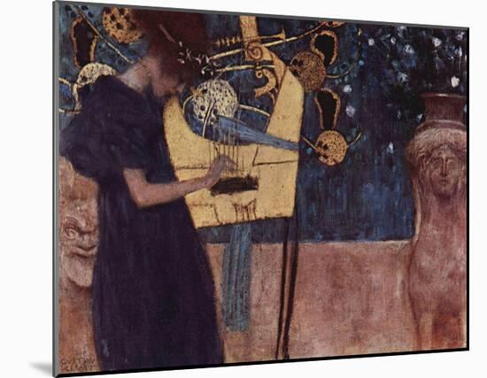 Gustav Klimt (Music) Art Poster Print-null-Mounted Poster