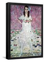 Gustav Klimt (Portrait of Eugenia (Maeda) Primavesi) Art Poster Print-null-Framed Poster