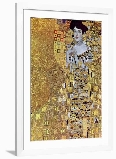 Gustav Klimt Portrait of Mrs Adele Bloch-Bauer 2-Gustav Klimt-Framed Art Print