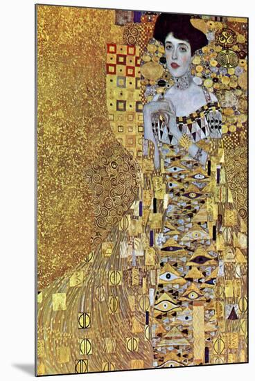 Gustav Klimt Portrait of Mrs Adele Bloch-Bauer 2-Gustav Klimt-Mounted Art Print