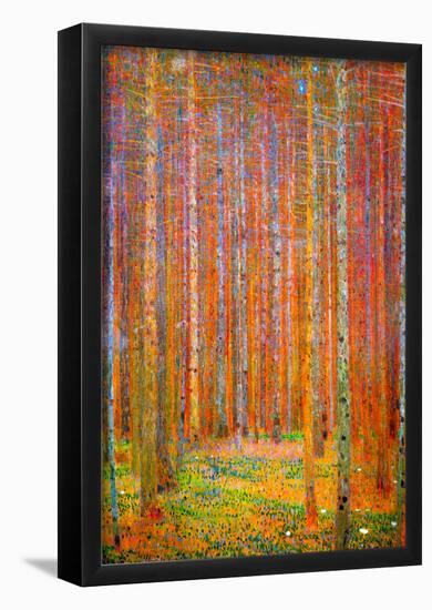 Gustav Klimt Tannenwald I Art Print Poster-null-Framed Poster