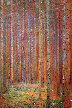 Tannenwald by Gustav Klimt