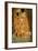 Gustav Klimt The Kiss 8 Bit-null-Framed Poster