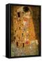 Gustav Klimt The Kiss 8 Bit-null-Framed Stretched Canvas