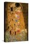 Gustav Klimt The Kiss 8 Bit-null-Stretched Canvas