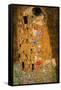 Gustav Klimt The Kiss 8 Bit-null-Framed Stretched Canvas