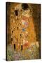 Gustav Klimt The Kiss 8 Bit-null-Stretched Canvas