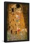 Gustav Klimt The Kiss 8 Bit-null-Framed Poster