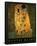 Gustav Klimt (The Kiss) Art Poster Print-null-Framed Mini Poster