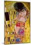 Gustav Klimt The Kiss Detail Art Print Poster-null-Mounted Poster