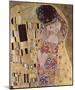 Gustav Klimt (The Kiss, Le Baiser, Detail) Art Poster Print-null-Mounted Poster