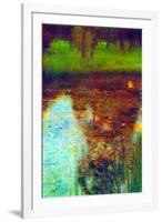 Gustav Klimt The Marsh-Gustav Klimt-Framed Art Print