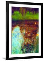 Gustav Klimt The Marsh-Gustav Klimt-Framed Art Print