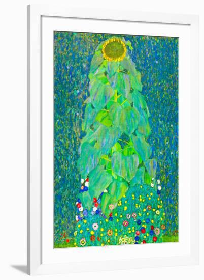 Gustav Klimt The Sunflower-Gustav Klimt-Framed Art Print