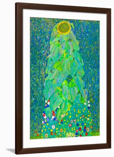 Gustav Klimt The Sunflower-Gustav Klimt-Framed Art Print