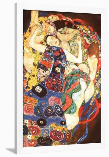 Gustav Klimt Virgin Art Print Poster-Gustav Klimt-Framed Poster