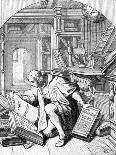 Luther Finds the Bible-Gustav Konig-Art Print