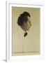 Gustav Mahler (1860-1911), composer and conductor.-Emil Orlik-Framed Giclee Print