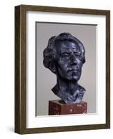 Gustav Mahler, 1909-Auguste Rodin-Framed Giclee Print