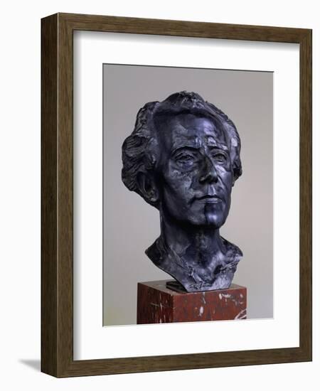 Gustav Mahler, 1909-Auguste Rodin-Framed Giclee Print