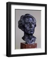 Gustav Mahler, 1909-Auguste Rodin-Framed Giclee Print