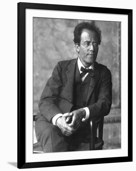 Gustav Mahler, Austrian Composer and Conductor, 1900s-null-Framed Photographic Print