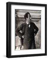 Gustav Mahler, Austrian Composer and Conductor, 1900s-Mahler Musically-Framed Giclee Print