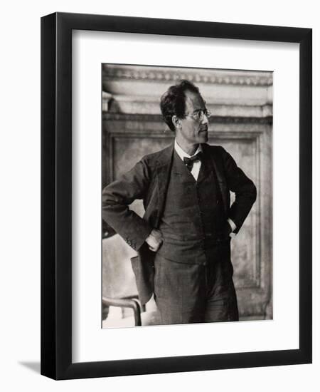 Gustav Mahler, Austrian Composer and Conductor, 1900s-Mahler Musically-Framed Giclee Print