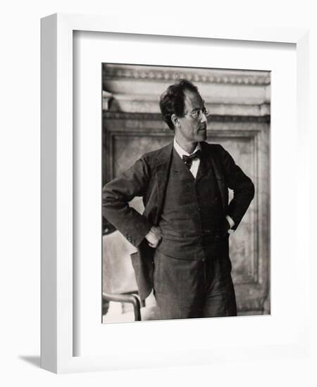 Gustav Mahler, Austrian Composer and Conductor, 1900s-Mahler Musically-Framed Giclee Print