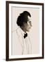 Gustav Mahler by-Emil Orlik-Framed Giclee Print