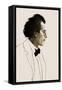 Gustav Mahler by-Emil Orlik-Framed Stretched Canvas