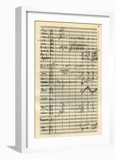 Gustav Mahler 's 'Das Lied von der Erde'-Rudolf Eichstaedt-Framed Giclee Print